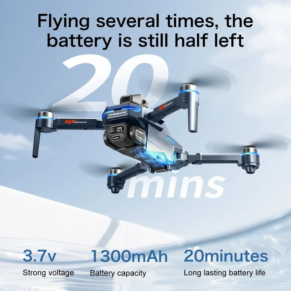 Original GT8 GPS Foldable Drone 8K Dual Camera 5G WIFI FPV Brushless Optical