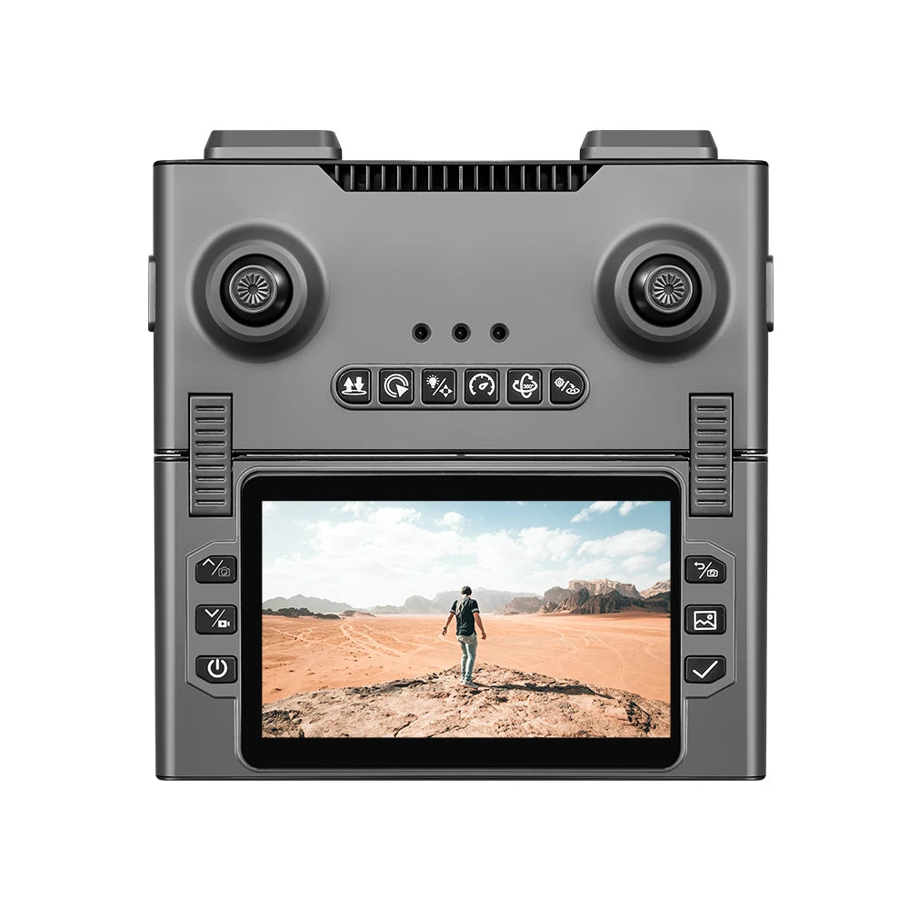 2026 New M66 Drone HD Folding Remote Control With Camera And Screen 5G FPV Camera Quadcopter Brushless Motor RC Quadcopter