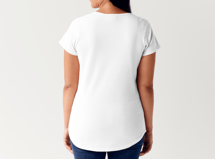Ladies quarter sleeve shirt