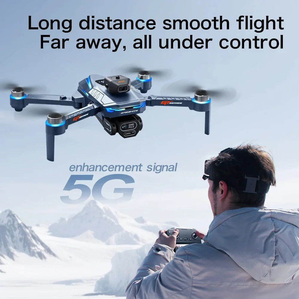 Original GT8 GPS Foldable Drone 8K Dual Camera 5G WIFI FPV Brushless Optical