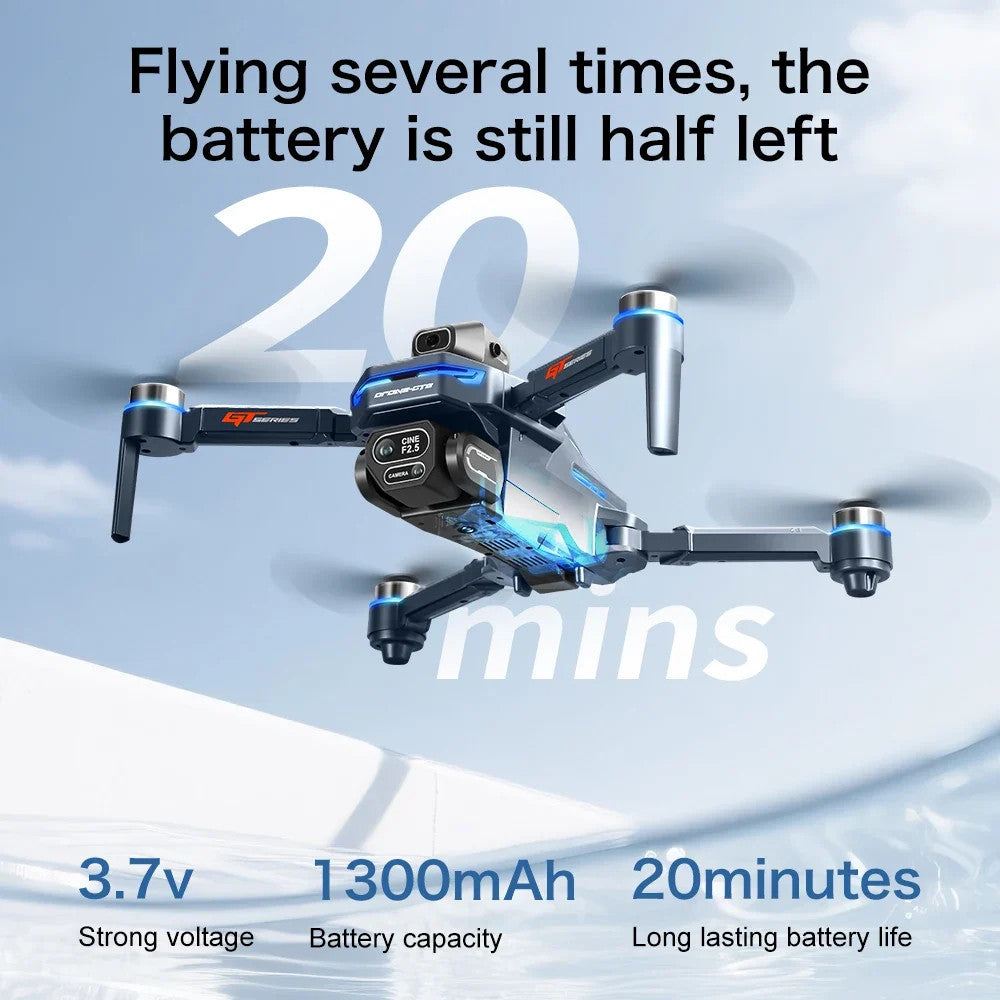 Original GT8 GPS Foldable Drone 8K Dual Camera 5G WIFI FPV Brushless Optical