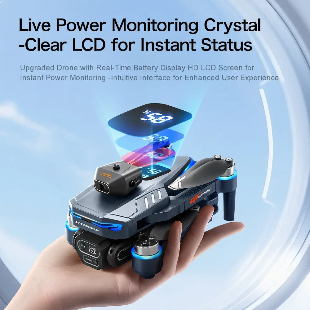 Original GT8 GPS Foldable Drone 8K Dual Camera 5G WIFI FPV Brushless Optical