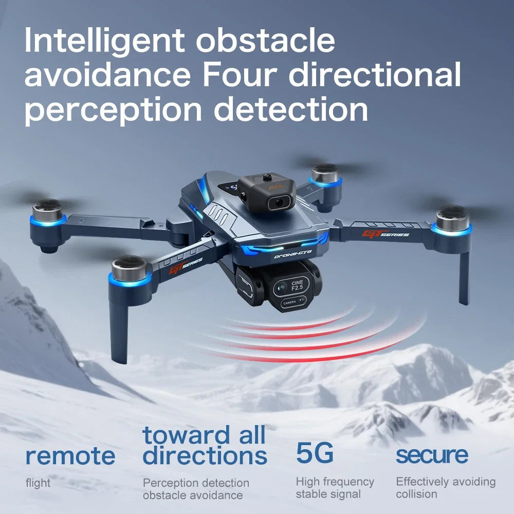 Original GT8 GPS Foldable Drone 8K Dual Camera 5G WIFI FPV Brushless Optical