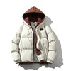 Wrecked Up Puffer Jacket Hoodie High Quality Winter Thick Warm Casual Hood Men's Clothes