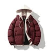 Wrecked Up Puffer Jacket Hoodie High Quality Winter Thick Warm Casual Hood Men's Clothes
