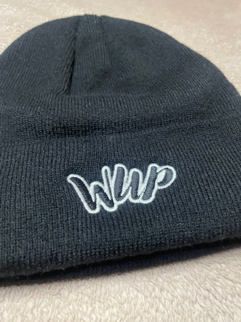 New Design Beanie embroidery WUP  ( Wrecked Up) good heavy quality beanie 100% ACRYLIC