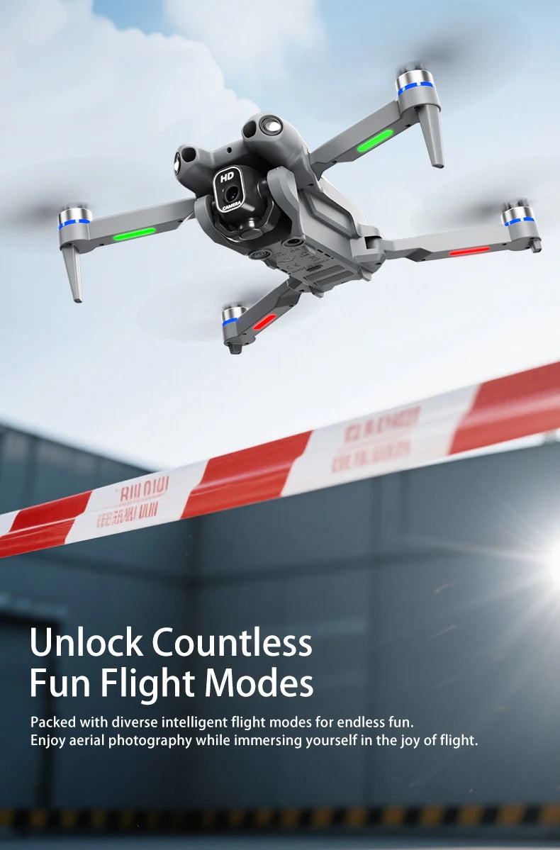 NEW L700 MAX Foldable Drone 4K Professional HD Dual Cameras Security UAV Obstacle Avoidance Brushles WIFI FPV Mini RC Quadcopter