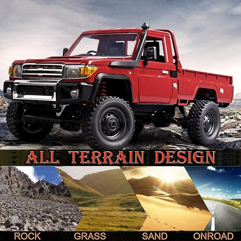 MN82 Upgraded PRO Off-Road 4WD Pickup Truck 1:12 Scale RC Car