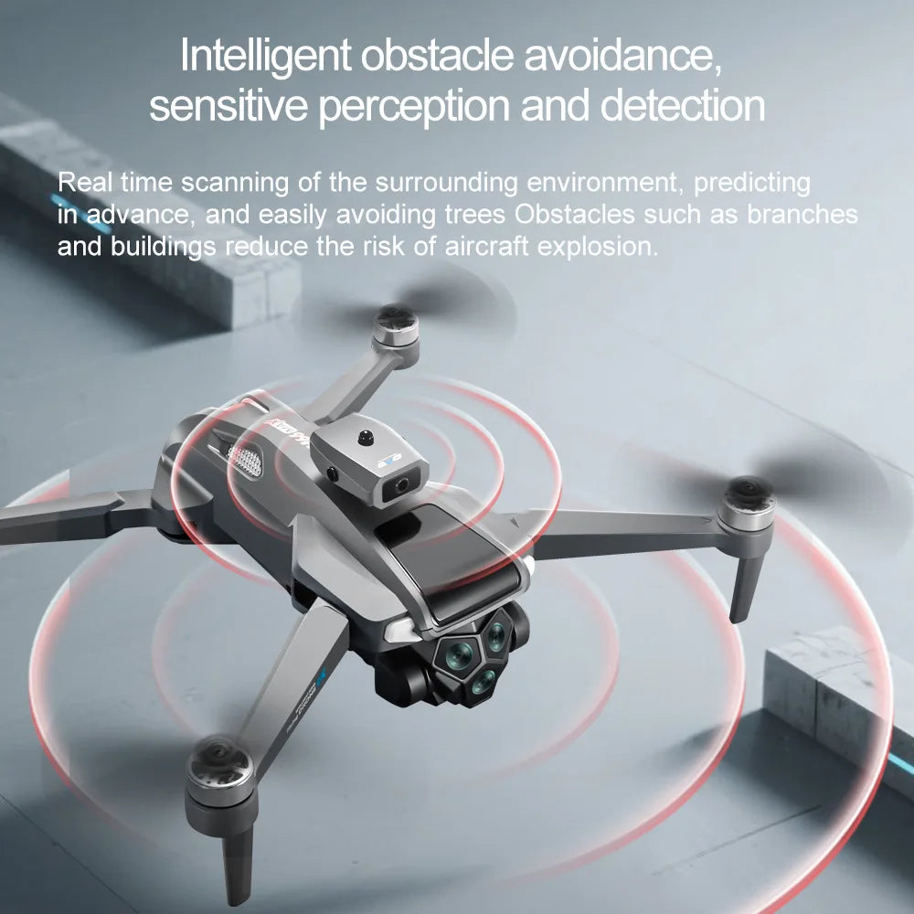 2026 New M66 Drone HD Folding Remote Control With Camera And Screen 5G FPV Camera Quadcopter Brushless Motor RC Quadcopter