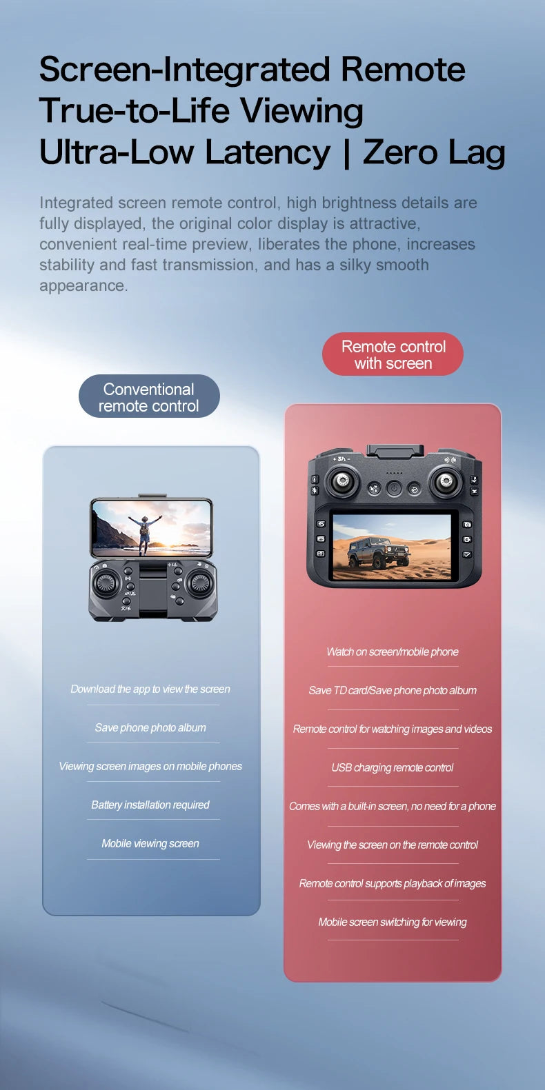 GT8 Foldable GPS RC Drone 8K HD ESC Camera Brushless Motor Obstacle Avoidance 4.3" Screen Controller FPV Quadcopter Aerial Drone