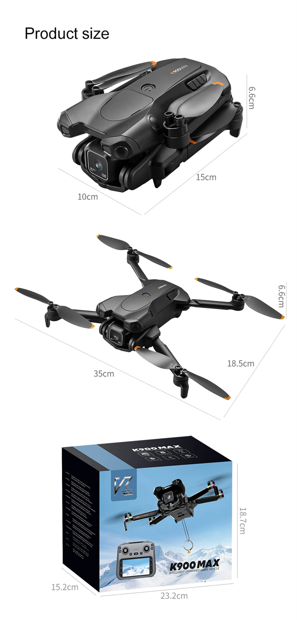 2026 K900 max Pro Drone 8K Professional HD RC