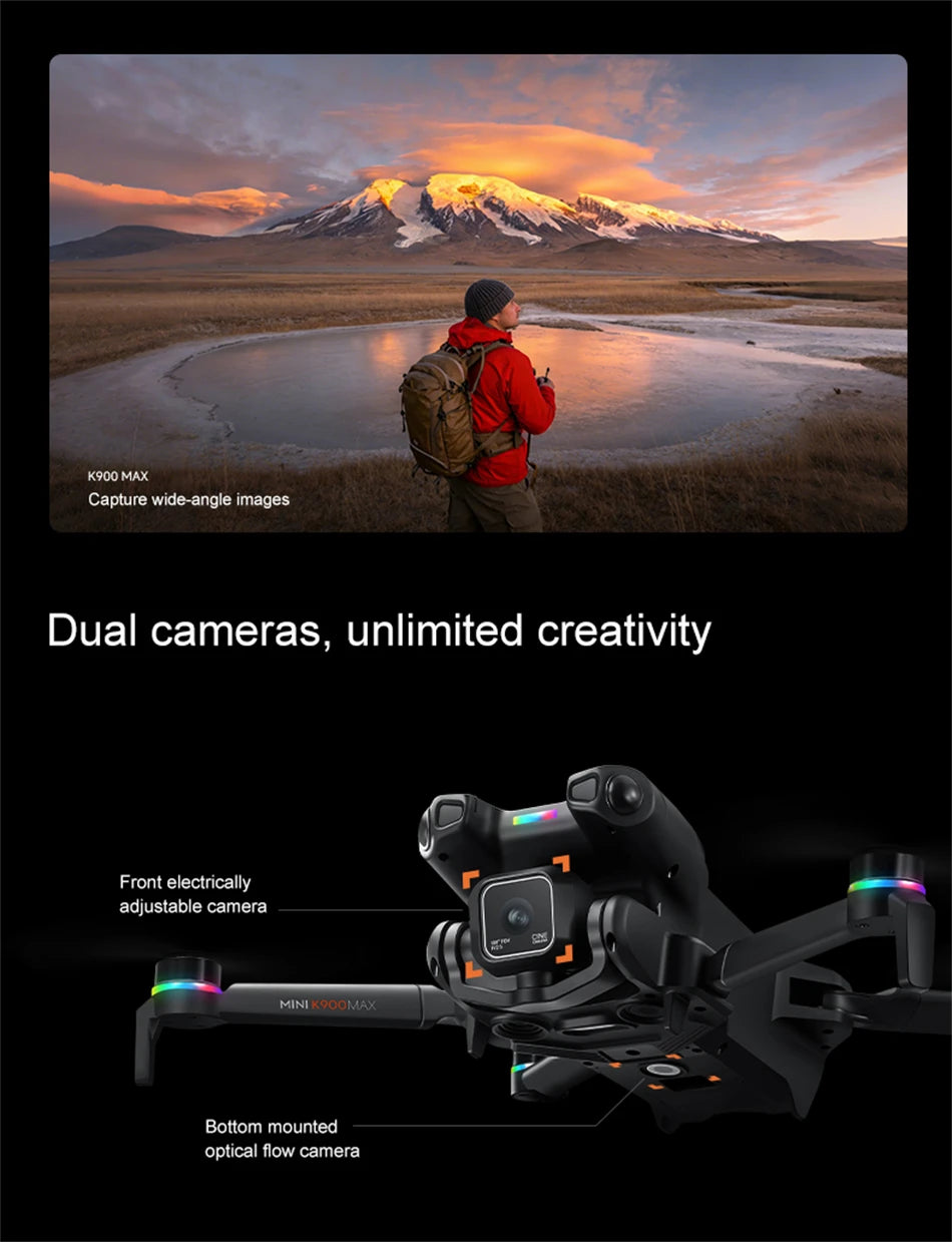 2026 K900 max Pro Drone 8K Professional HD RC