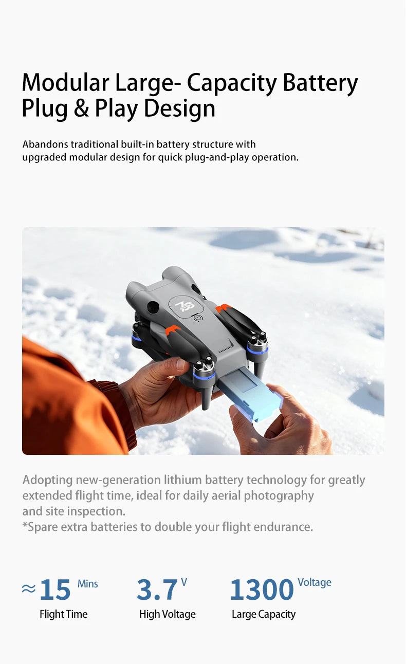 NEW L700 MAX Foldable Drone 4K Professional HD Dual Cameras Security UAV Obstacle Avoidance Brushles WIFI FPV Mini RC Quadcopter