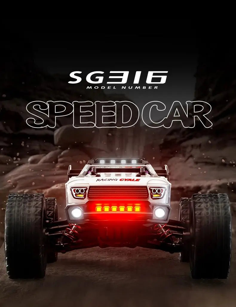 ZLL SG316 Max 1/16 RC Car Carbon Brush 4WD 80KM/H Racing Car 2.4G High Speed