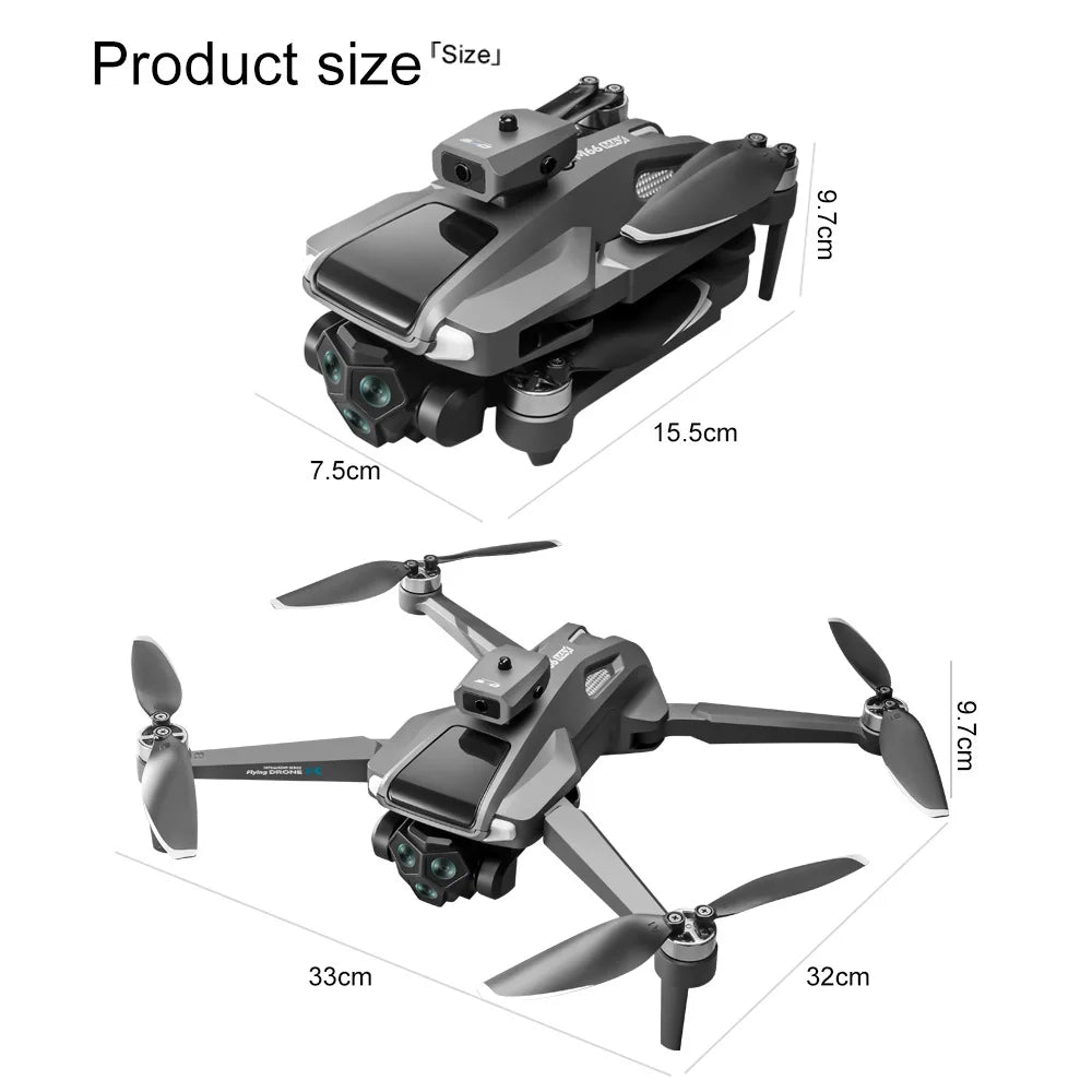 2026 New M66 Drone HD Folding Remote Control With Camera And Screen 5G FPV Camera Quadcopter Brushless Motor RC Quadcopter