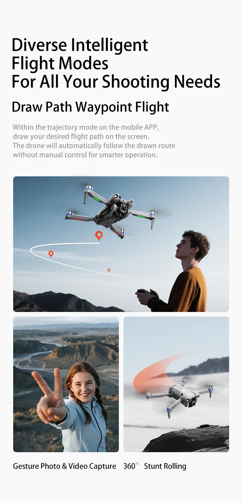 NEW L700 MAX Foldable Drone 4K Professional HD Dual Cameras Security UAV Obstacle Avoidance Brushles WIFI FPV Mini RC Quadcopter