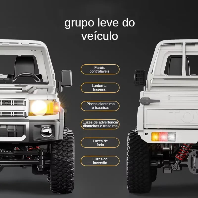 MN82 Upgraded PRO Off-Road 4WD Pickup Truck 1:12 Scale RC Car