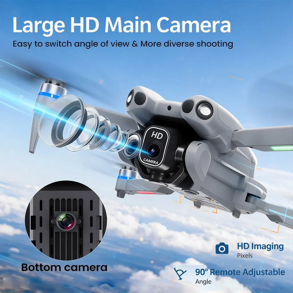 NEW L700 MAX Foldable Drone 4K Professional HD Dual Cameras Security UAV Obstacle Avoidance Brushles WIFI FPV Mini RC Quadcopter