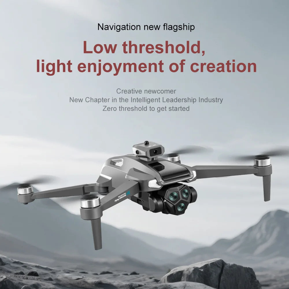 2026 New M66 Drone HD Folding Remote Control With Camera And Screen 5G FPV Camera Quadcopter Brushless Motor RC Quadcopter