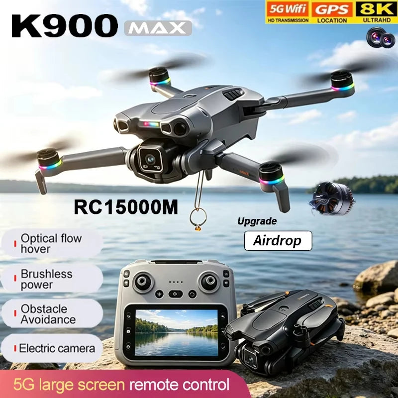 2026 K900 max Pro Drone 8K Professional HD RC