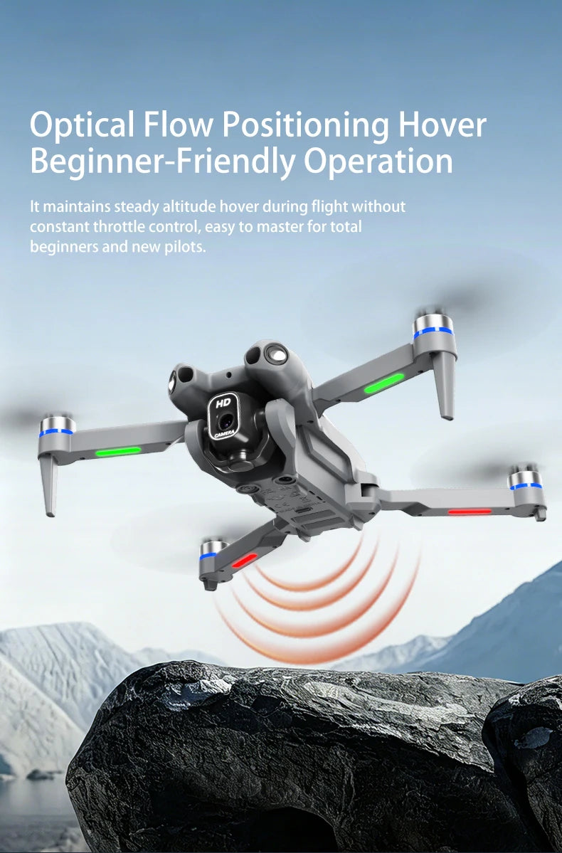 NEW L700 MAX Foldable Drone 4K Professional HD Dual Cameras Security UAV Obstacle Avoidance Brushles WIFI FPV Mini RC Quadcopter